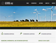 Tablet Screenshot of gehriginc.com